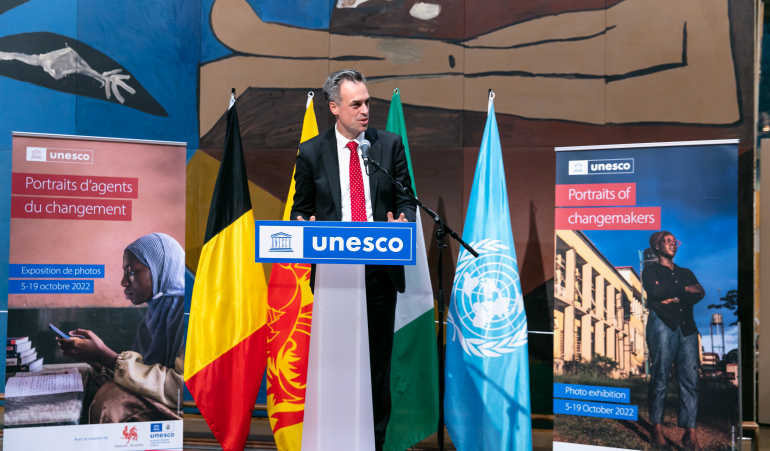 Discours du Délégué général adjoint Wallonie-Bruxelles @ Steve Gentile