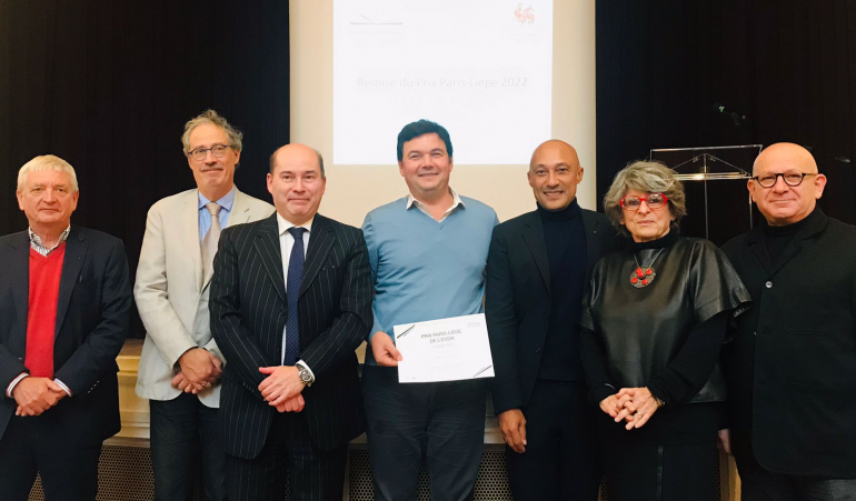 Remise du Prix Paris-Liège de l'essai