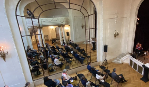 Salle de conférence de la Délégation générale Wallonie-Bruxelles à Paris